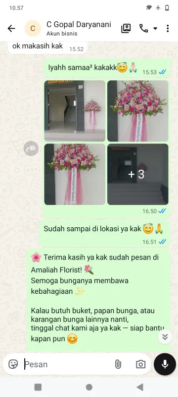 Pengiriman Karangan Bunga Halim Perdana Kusuma