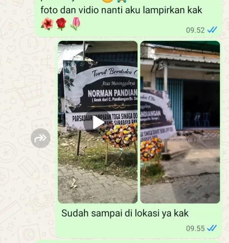 Pengiriman Karangan Bunga Halim Perdana Kusuma